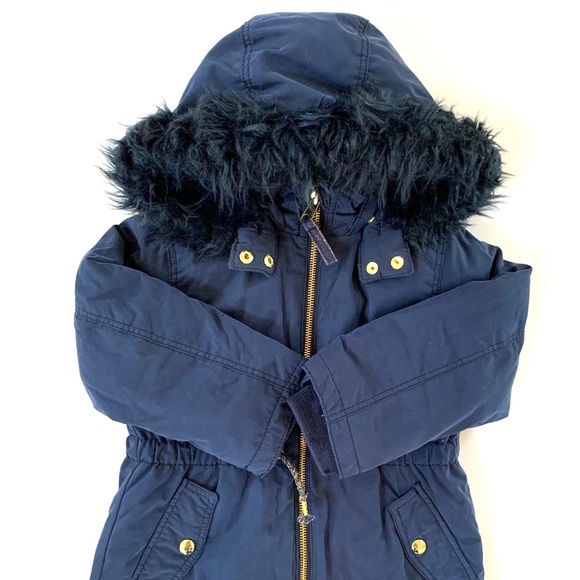 H&M Other - H&M Toddler Girl Navy Coat